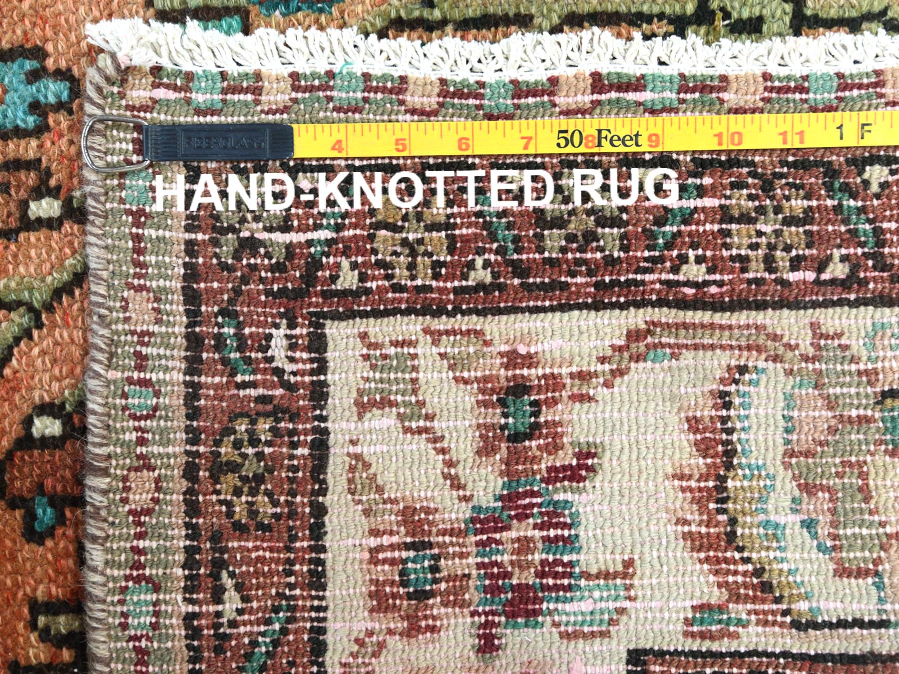 Overdyed & Vintage Rugs LUV730800